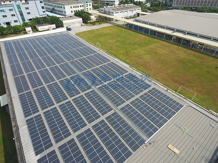 东莞京滨汽车电喷装置有限公司840KW光伏发电项目